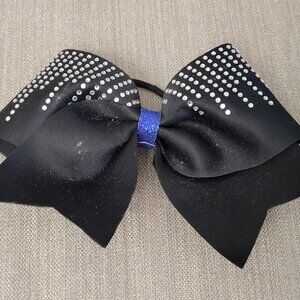 Cheerleading Cheerleader Bow First Look Black Tryout
